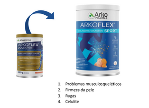 Arkopharma Arkoflex Colágeno Sport Sabor Laranja 2x390 gr