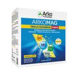 Arkomag Triplo Magnésio Forte SaqX20,   pó oral saqueta