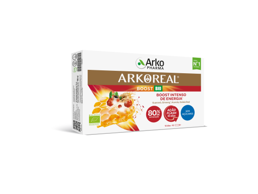 Arkoreal Boost (Bio) Intenso De Energia X10 Ampolas
