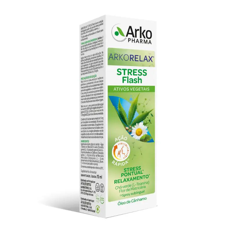 Arkorelax Stress Flash Spray Sublingual 15ml