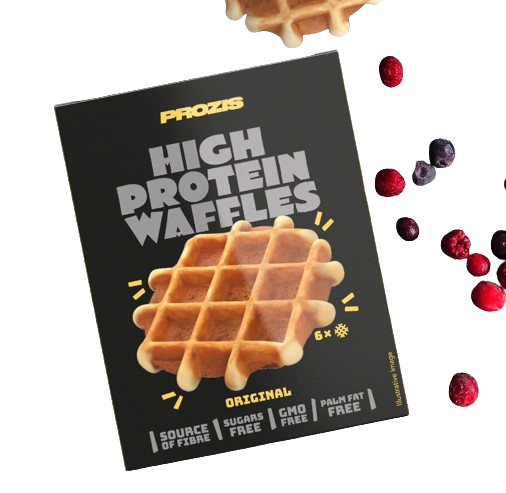 Prozis 6 x High Protein Waffles - Original 25 g