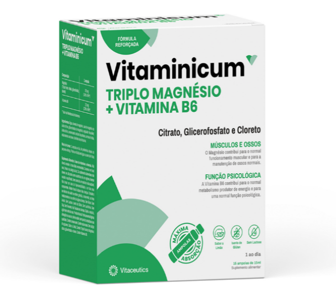 Vitaminicum Tripl Mag+VitB6 Amp 15MlX15