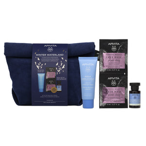 Apivita Bolsa Aqua Beelicious Gel Creme Hidratante Oil-Free 40ml + 2 Ofertas Coffret