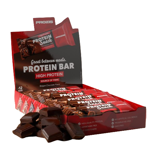 Prozis Protein Snack 30 g Sabor Chocolate Belga