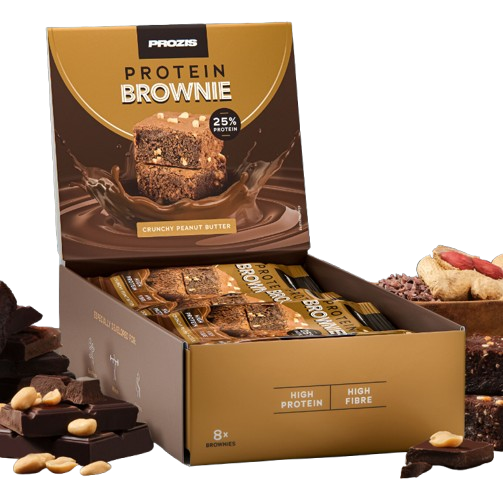 Prozis Brownie Proteico Manteiga Amendoim 80g