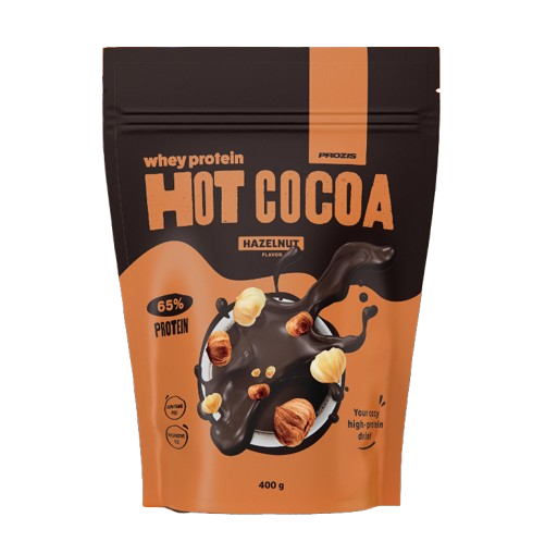 Prozis Cacau Quente com Proteína Whey 400 g - Avelã