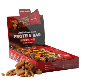 Prozis Protein Snack 30 g Sabor Caramelo amanteigado