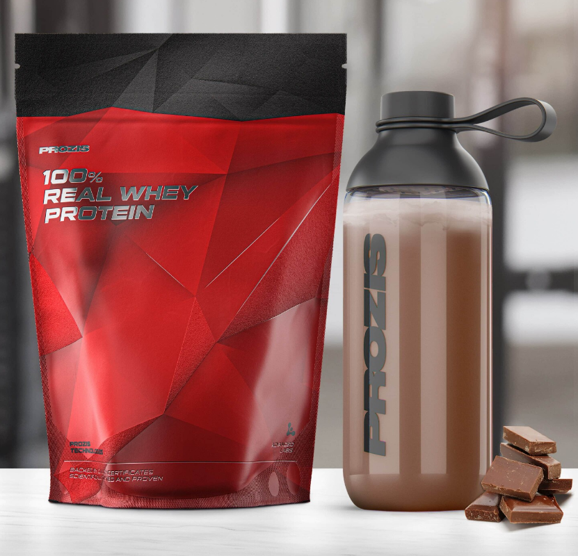 Prozis 100% Real Whey Protein 400 g Chocolate