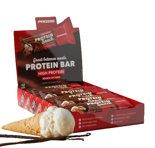Prozis Protein Snack 30 g Sabor Gelado de Baunilha