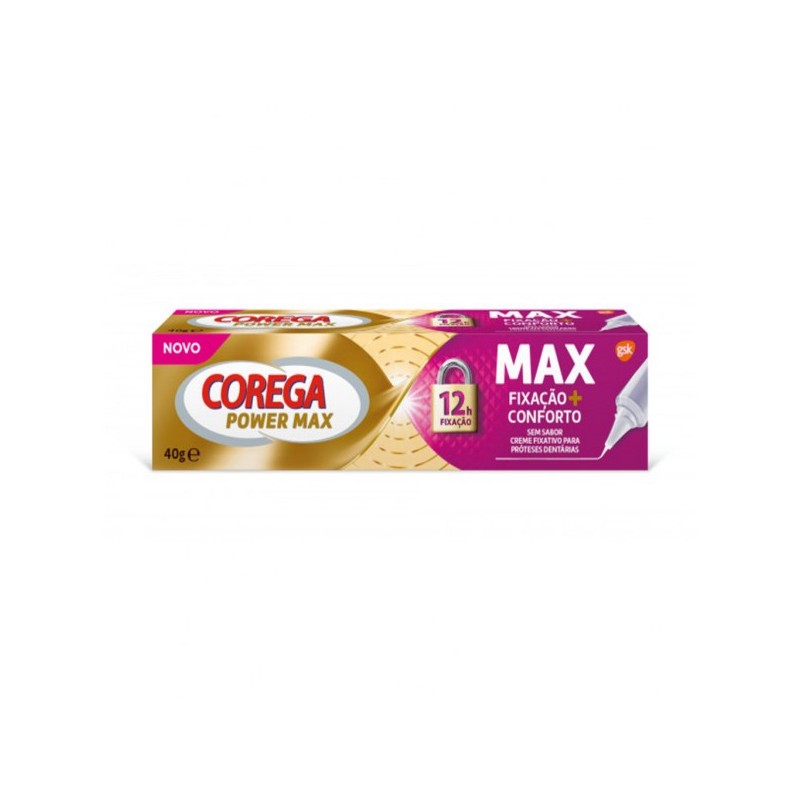 Corega Power Max Creme Fixador Máximo Conforto 40g