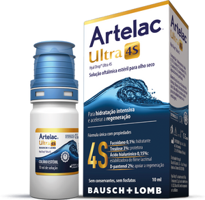 Artelac Ultra 4S Solução Oftálmica para Olhos Secos - 10ml