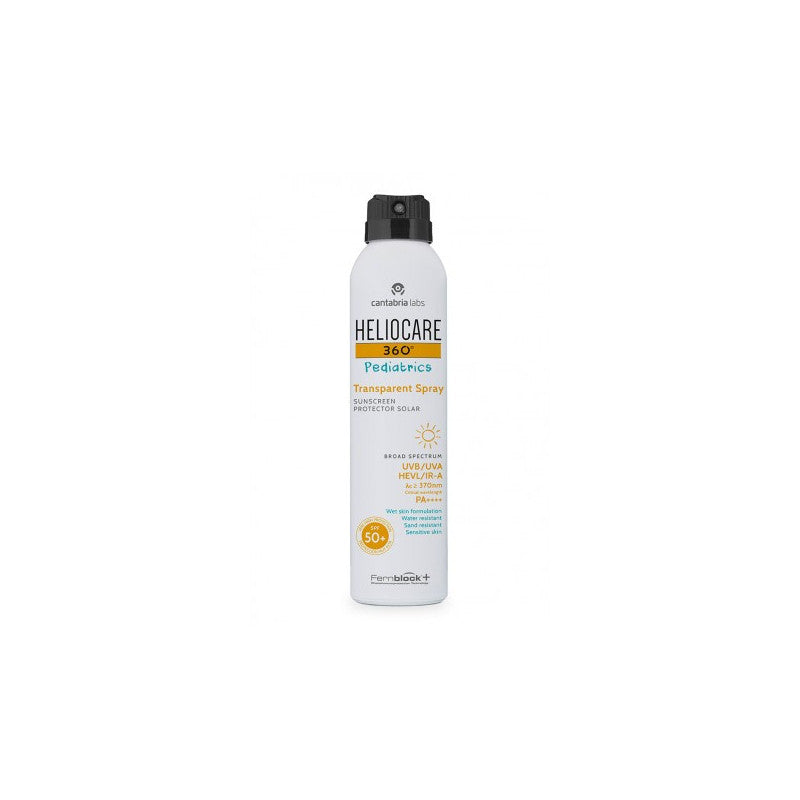 Heliocare 360º Pediátrio Spray Transparente SPF50+ 200ml