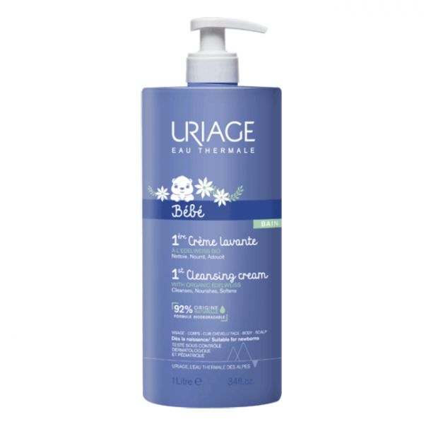 Uriage Bebé 1ère creme lavante - 1L