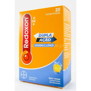 Redoxon +Zn Comp Efervescente Laranja 20