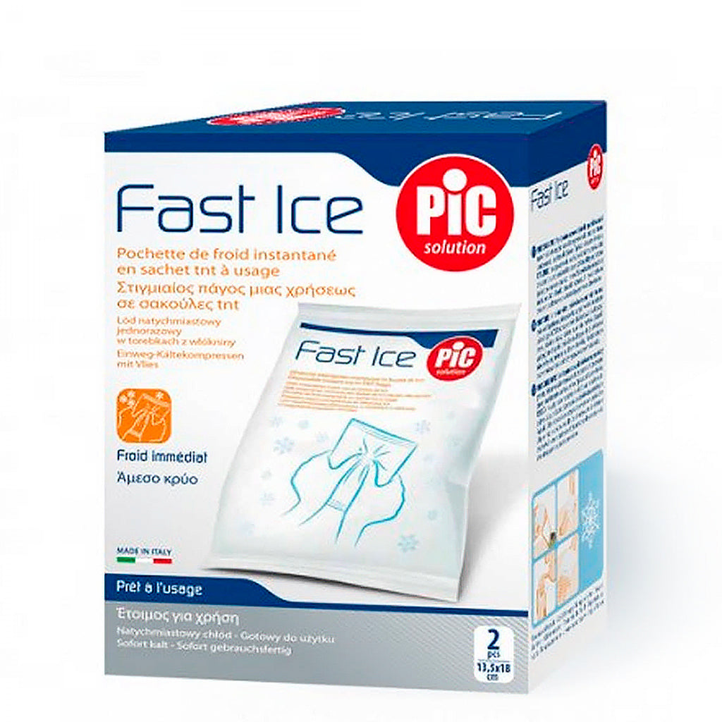 Pic Solution saco de gelo instantâneo de uso único - 2 unidades