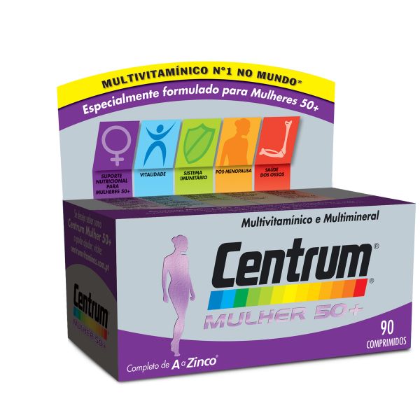 Centrum Mulher 50+ Rev X 90 Comprimidos