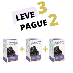 Pack Arkocápsulas Carbo activ 3X 40 Cápsulas