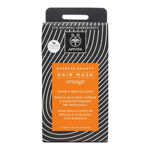 Apivita Máscara Brilho e Vitalidade Laranja & Mel 20ml