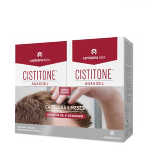 Cistitone Agaxidil Duo Cápsulas 4 Meses 2 x 60 Unidade(s) com Oferta de 50% na 2ª Embalagem