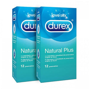 Durex Natural Plus Preservativo 2 x 12 Unidade(s) com Oferta de 2ª Embalagem