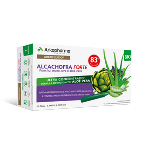 Arkofluido Alcachofra Forte BIO 20ampolas