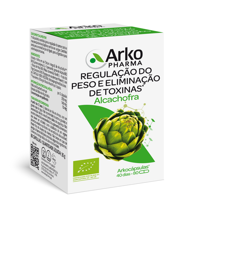 Arkocápsulas Alcachofra 80 Cápsulas