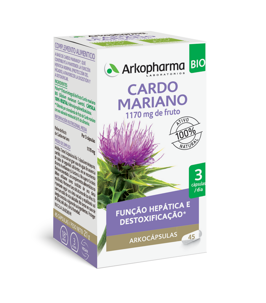 Arkocapsules Milk Thistle 45 Capsules