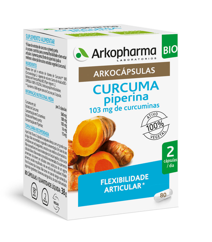 Arkopharma Turmeric Bio 80 Capsules