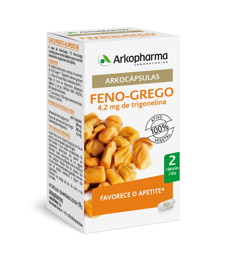 Arkopharma Arkocapsules Fenugreek 40 Capsules