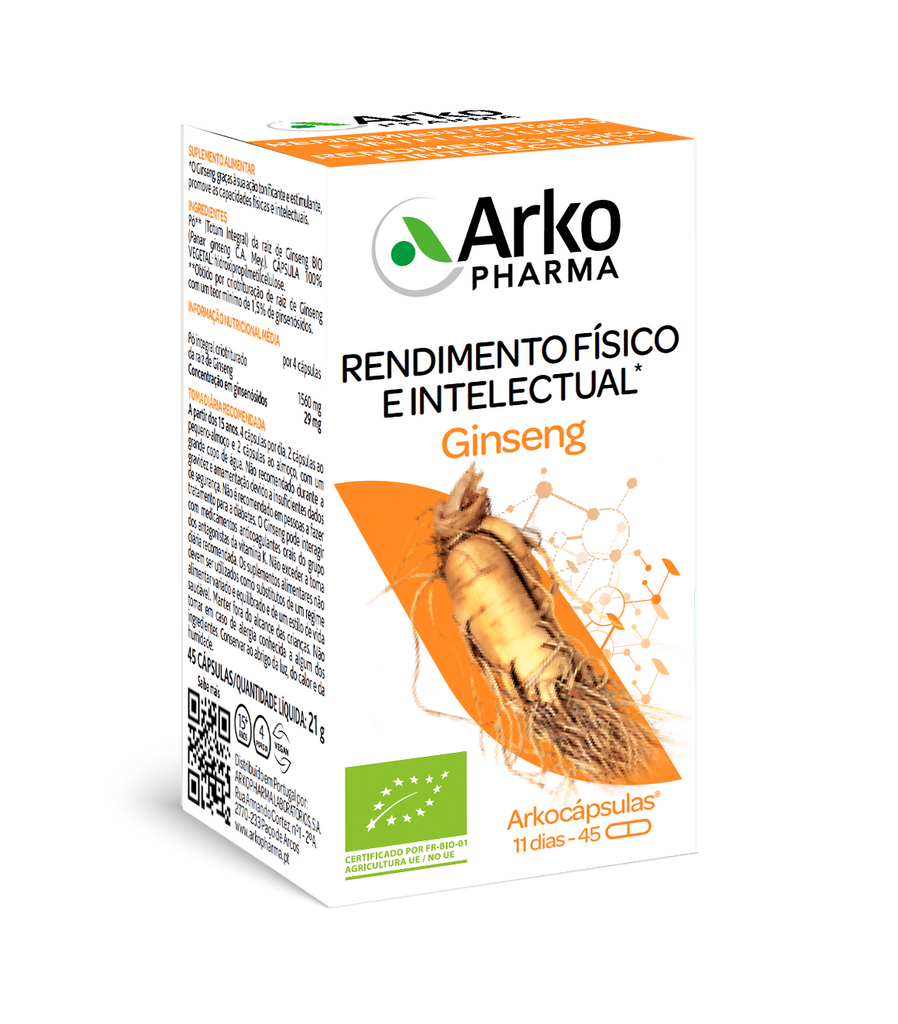 Arkocápsulas Ginseng 50 cápsulas