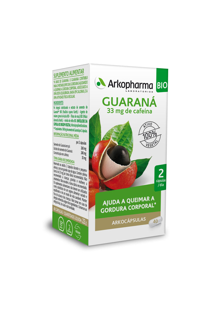 Arkopharma Guarana Bio 40 Capsules