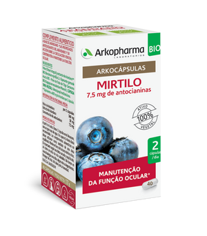 Arkopharma Mirtilo 40 Cápsulas