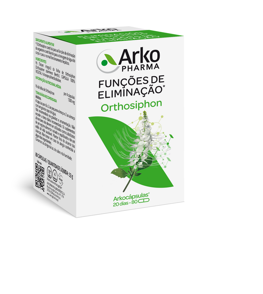 Arkocápsulas Orthosiphon 80 cápsulas