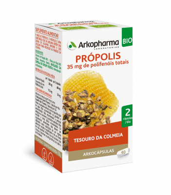 Arkocapsulas Propolis Bio 40 Cápsulas