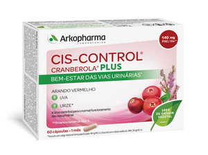 Arkopharma Cis-Control Cranberola Plus Caps X60 cáps(s)