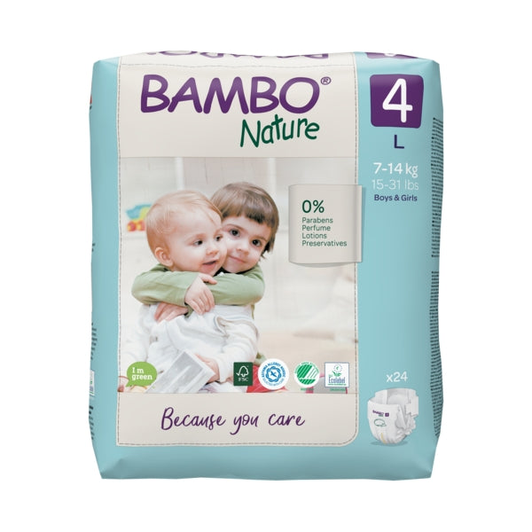Bambo Nature Frald 4-L 7-14Kg X24