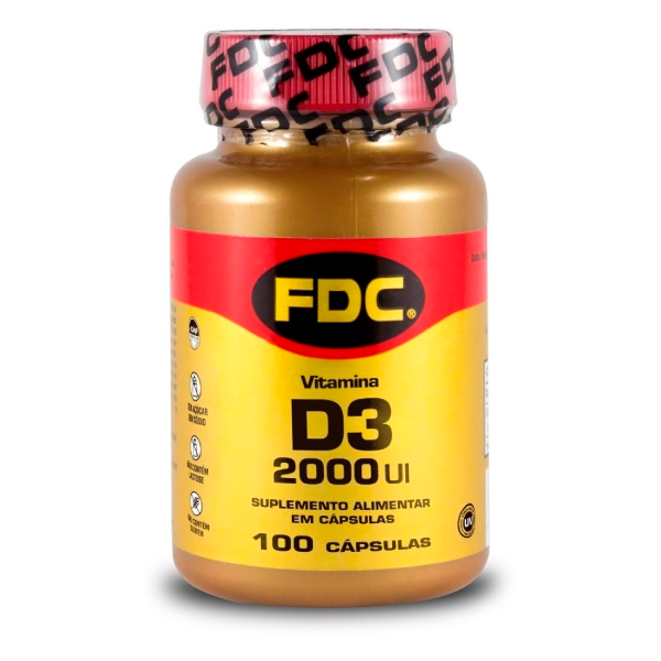 FDC Vitamina D3 100 comprimidos
