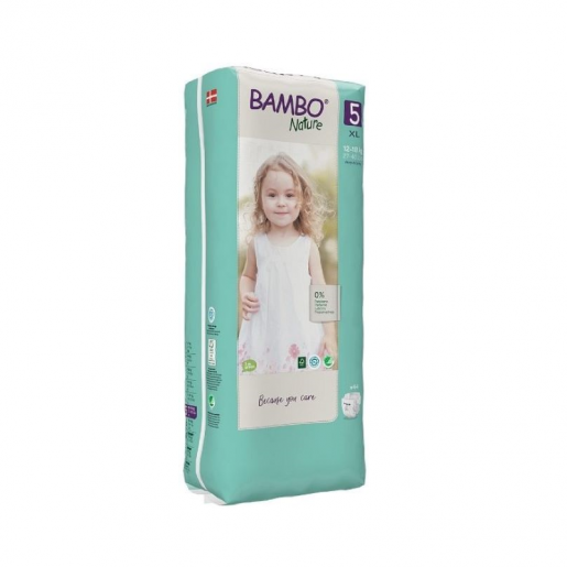 Bambo Nature Fraldas Tamanho 5 XL 12-18Kg 44 Un.