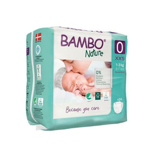 Bambo Nature Diaper Premature 1-3kg 24