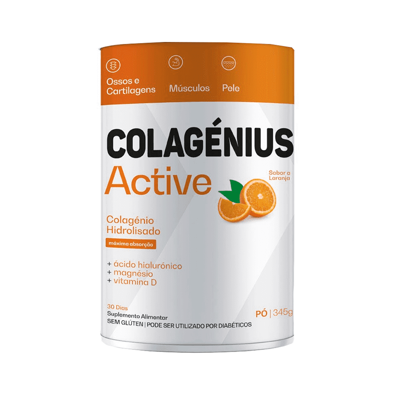Colagenius Active Laranja Pó 345 g