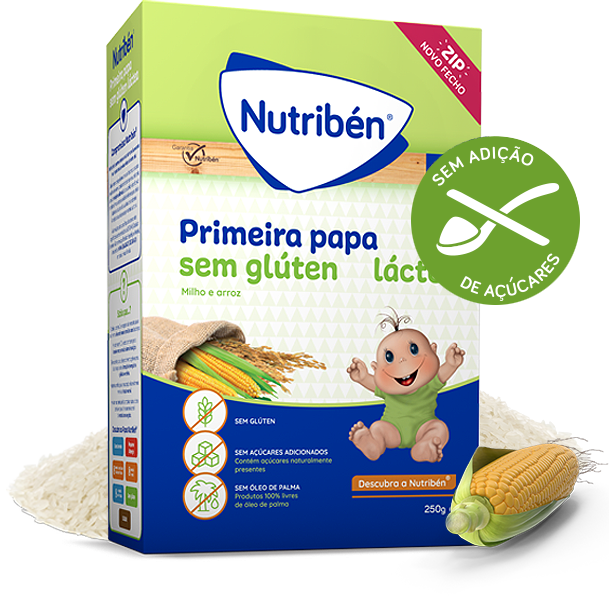 Nutribén Farinhas Primeira Papa Sem Glúten 600g