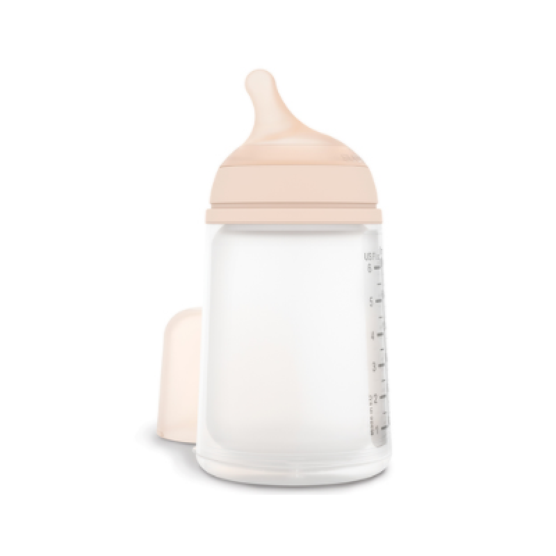 Suavinex Silicone Bottle ZERØ Anti-Colic 270ml +0m - Medium Flow
