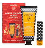 Apivita Winter Wonders Honey Coffret Reparação de Mãos e Lábios