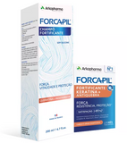 Forcapil Shampoo Fortificante + Fortificante Keratina + Antiqueda 60 Cápsul