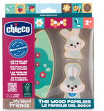 Chicco Playset My Wood Friends Coelhinhos Pai e Filha