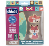 Chicco Playset My Wood Friends Raposas Pai e Filha