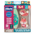 Chicco Playset My Wood Friends Raposas Mãe e Filho