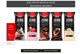 Prozis  Zero Wafer 40g Sabor Morango