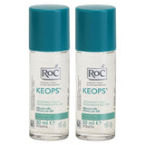 Roc Keops Deodorant. Roll-On Intense Perspiration 2x30ml
