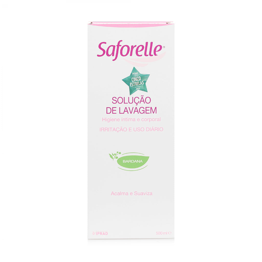 Saforelle - Solução de lavagem íntima hipoalergénica - 500 ml